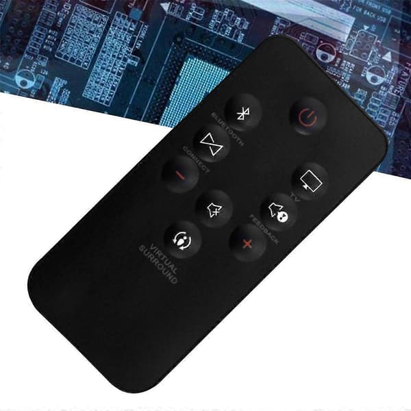 Erstatningsfjernkontroll for BOOST TV-fjernkontroll Black