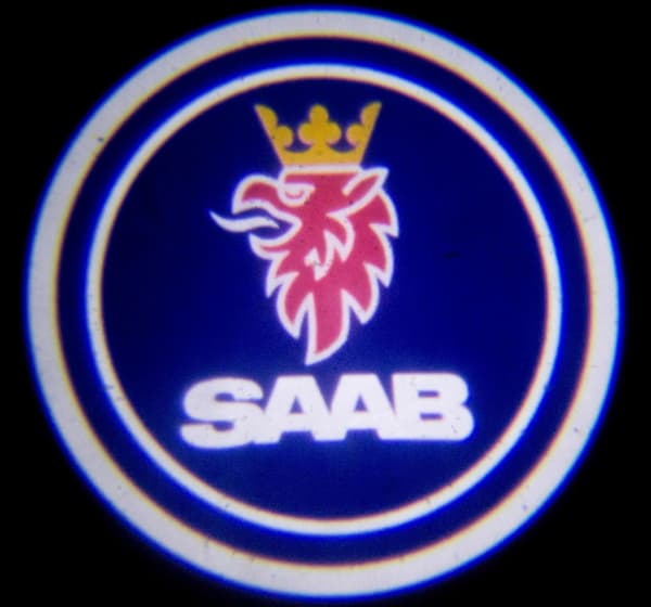 Saab LED-logoprojektor HD for Saab dørlys