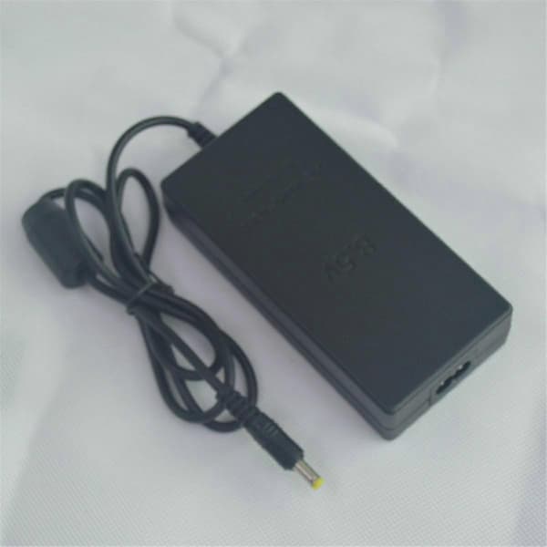 AC strømadapter for 2 DC 8,5V adapter for PS2 Slim EU PLUG Black