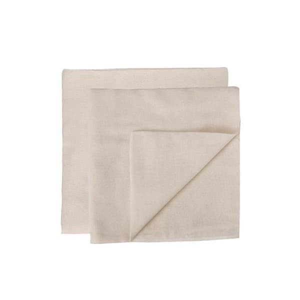 5 stk. osteklede i bomull for matlaging, 90x90 cm, den beste