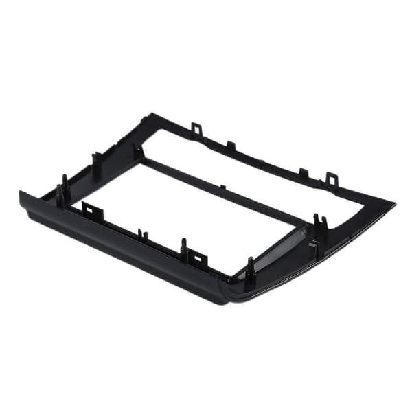 Dubbel Din Bilradio Stereo Dash Monteringssats för BMW 1 E81 E82 E87 E88 2007-2011 Trim Ljudpanel black