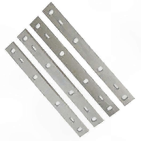 4 Stykker Elektriske Høvlblade 210x22x18mm til Træbearbejdningsprojekter