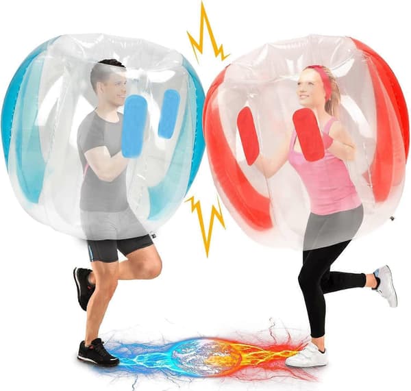 Uppblåsbara stötkulor för barn, Body Sumo Zorb-kulor Red