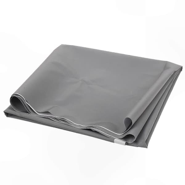 Reflekterende sølvstoff for sying, 100 cm bredde, høy synlighet fibermateriale Silver
