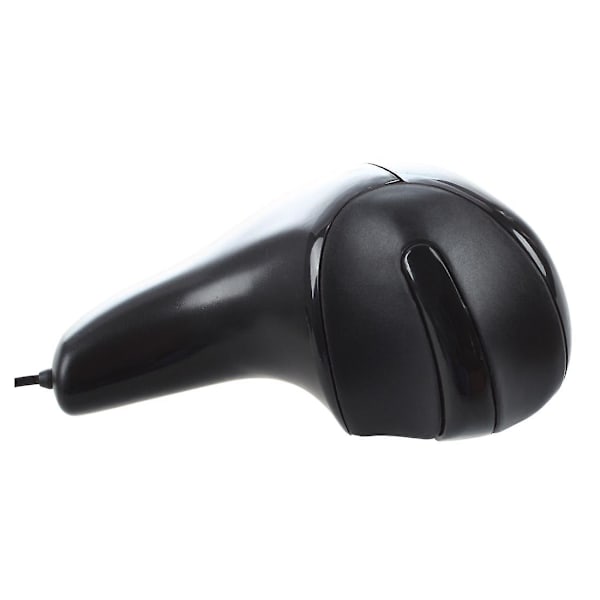 Håndholdt kablet trackball-mus med tommelfingerstyring red black