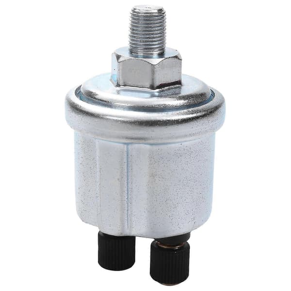 Universal Vdo Olietrykssensor 0 til 10 Bar 1/8 Npt - Generator Del Silver