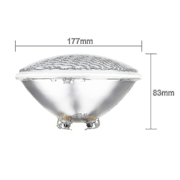 LED poolbelysning, 18W Par56 RGB poollys. Undervandsspotlight med fjernbetjening, 12V AC/DC IP68 vandtæt poollys