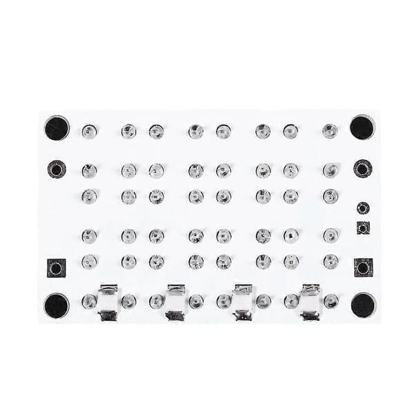 6x Superklare Hvide Piranha LED-lys til Yacht Printplade