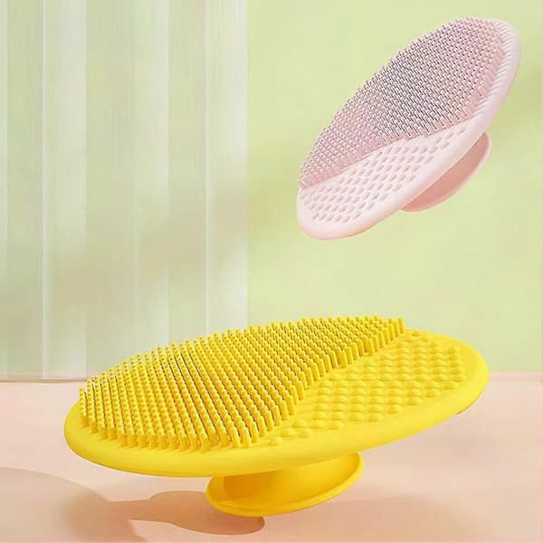 Babyschampoborste Ultramjuk Silikon Exfolierande Hårbottenmassageborste