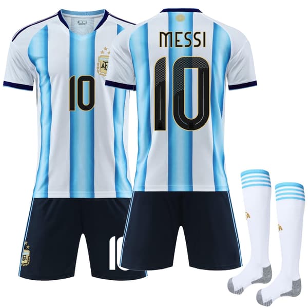 VM 2026 Argentina landslagströja nr 10 Messi 2026 VM 2026 World Cup 22