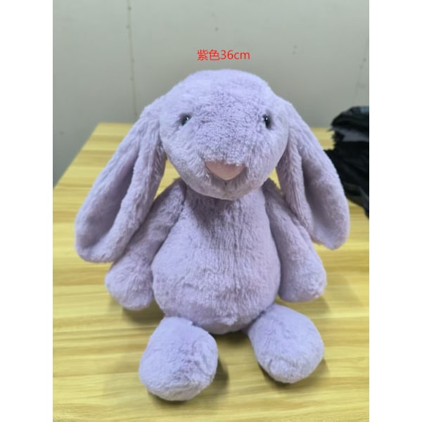 Alkuperäinen Jellycat iso Bonnie-kani nukke söpö kani nukke lapsille vauvan rauhoittava pehmolelu lahja Harmaa Kani Gray Bunny 31CM