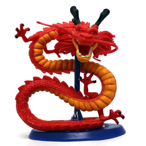 IC Dragon Ball Leksaksfigur Drake Handgjord Modell Docka Leksak Ornament Röd