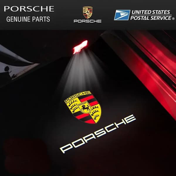 HD LED-logoprojektor til Porsche Cayman, Boxster, Cayenne, Macan 991 718