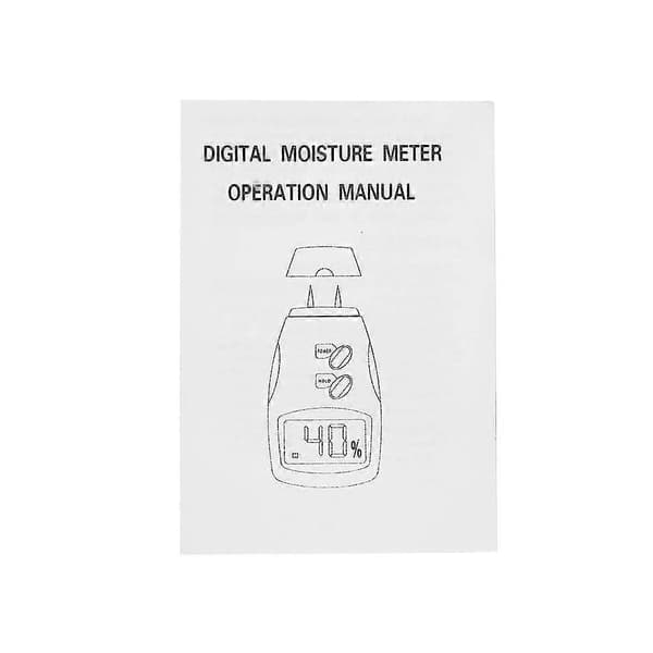 MD-2G LCD Digital 2-bens træfugtighedsmåler - Professionel træhygrometer til fugtighedstest og træbearbejdning