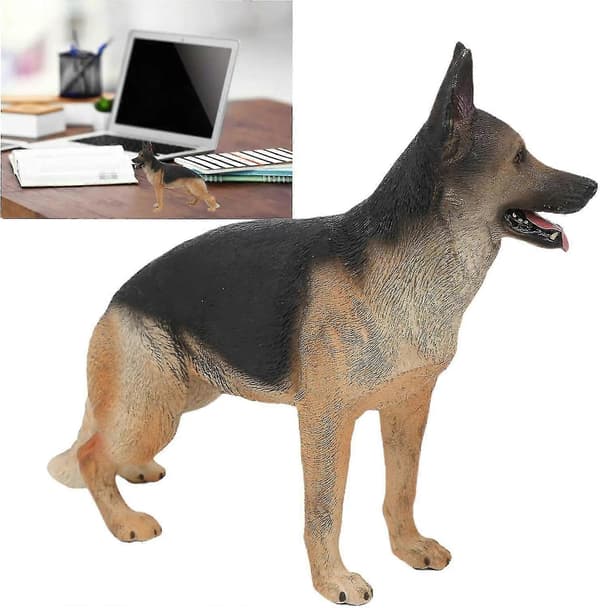Realistic Large German Shepherd Plush - Stuffed Dog Model for Home Decor BanmoCJY