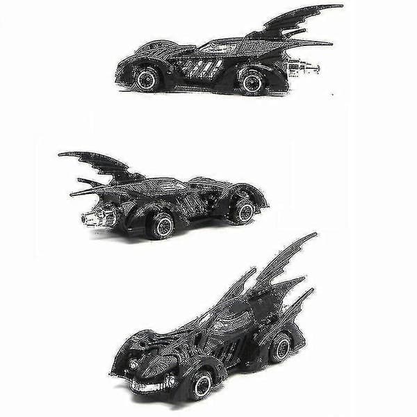 6 Batmobile-leluauton metallisetti