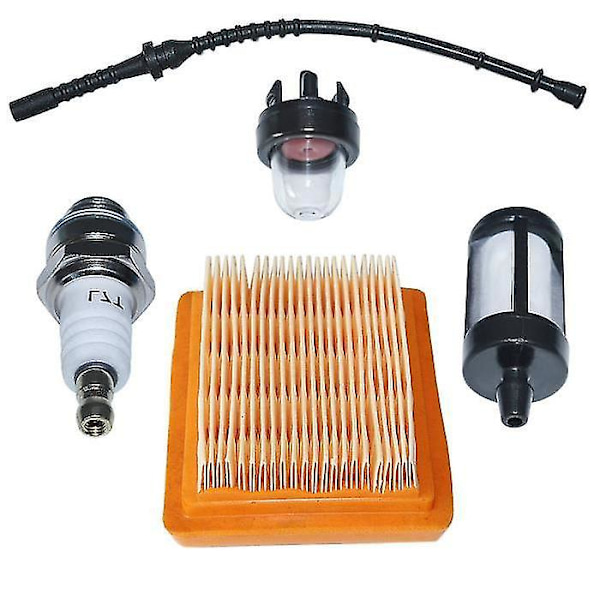 Ilma- ja polttoainesuodattimen letkun pohjamaali, yhteensopiva Stihl FS120 FS200 FS250 FS300 FS450 -mallien kanssa