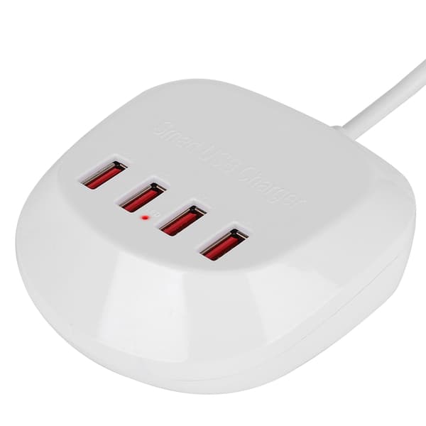 Intelligent 4-Port 20W USB Reseladdare