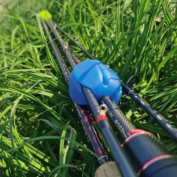 4 stk Stangholderstropper Flufiske Tilbehør Fiskeutstyr Binde Silikon Elastisk stangholder