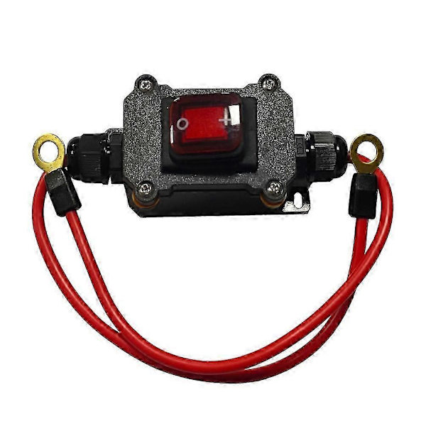 Dc12v Inline Wire Switch Dc12-24v Dpst Dual Side Wiring Switch 25a Ip67 With On/off Connect/disconnect SwitchCJY