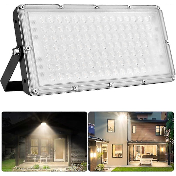 400W LED-Armaturer Vattentät Spotlight Säkerhetslampa Super Ljus Arbetslampa Vägglampa för Trädgård Garage Kalla Varma Färger