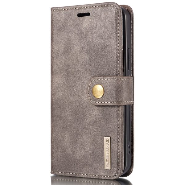 iPhone 13 - DG.MING 2in1 Magnetisk Etui - Grå 90