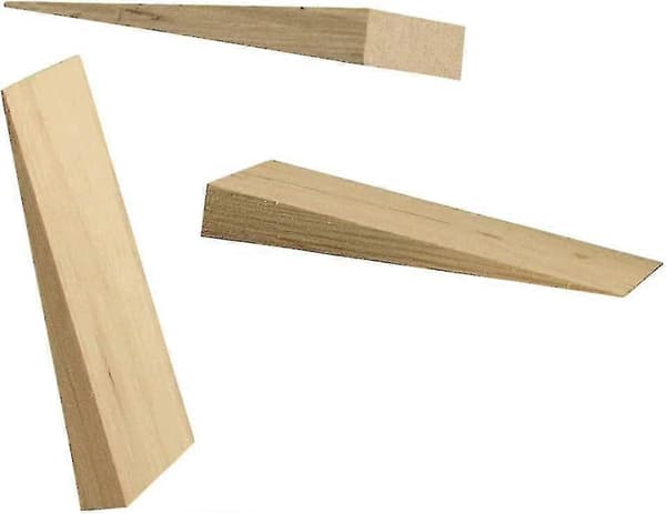 48 stk. Trækil (100mm X 20mm) - Perfekt til Hegnspanel Kil, Træskinner eller Træpakninger