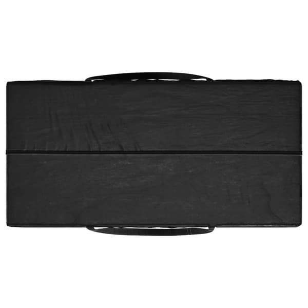vidaXL Cushion Bag Black 150x75x75 cm Polyethylene