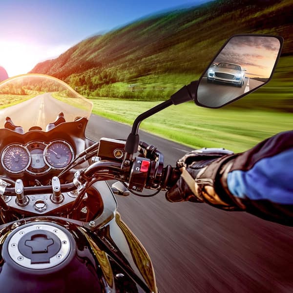 Universal Motorcycle Rearview Mirrors - Side Mirror - Mirror
