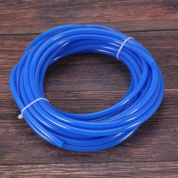 8mm(UD) x 5mm(ID) PU Luftslange Rør 10 Meter Blå 10M blue