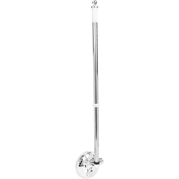 Sugekopp Flaggstangbase Kjøretøy Flaggstangholder Sugekopp Flaggstangbase Silver 54.5X8.5cm