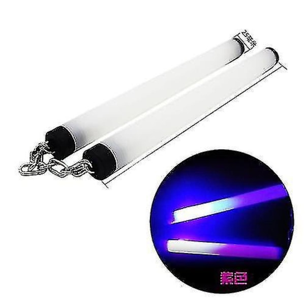 Led Nunchaku Lysende Opptrekk Leke - WELLNGS purple