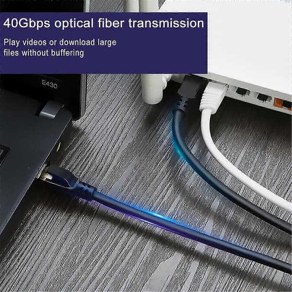 Rj45 Ethernet-liittimen jakaja 1-3 pistorasiaan Internet-kaapeli 5 6 7 -sovitin A