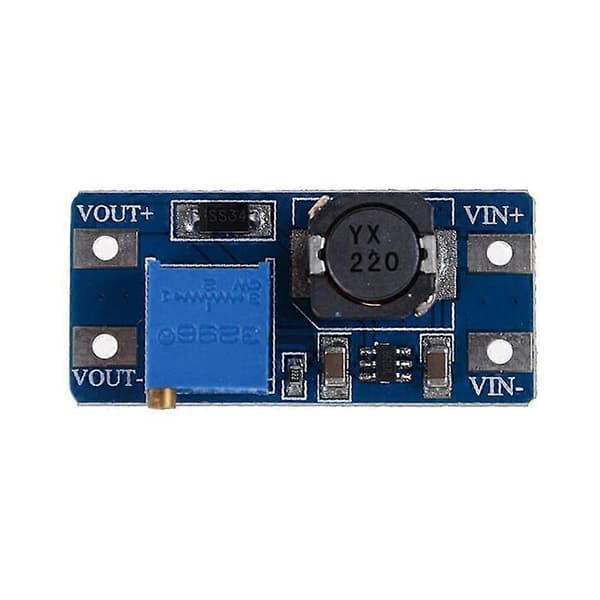 MT3608 DC-DC Boost Modul 2A Boost Strømforsyningskort Step Up Konverter