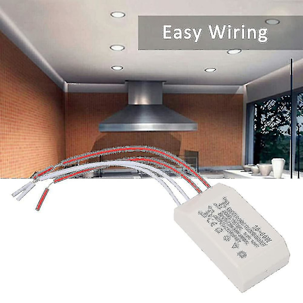 220v til AC 12v Elektronisk Transformator, 20-60w Spenningsomformer, Intelligent Strømforsyningsdriver for Lavspenningslampe