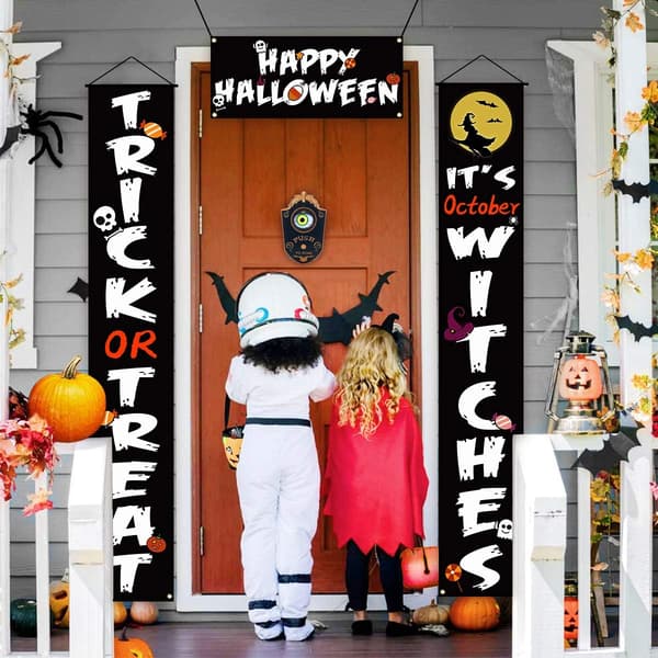 Halloween Dørklokke, Øyeeple Lysende Øyeeple Dørklokke Dekorasjon