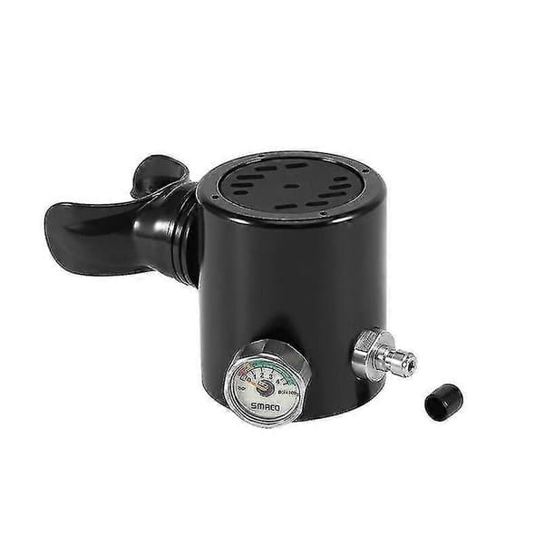 Smaco M10 Dykutrustning Scuba Diving Pony Flaska Mini Syre Cylinder Dykutrustning Tryckmätare (Endast Mätare)