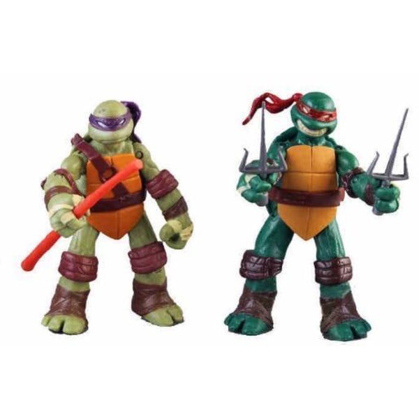 12 cm Teenage Mutant Ninja Turtles Figurer - 4-pack