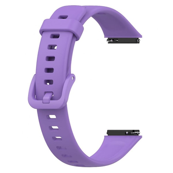 Silikonarmband för Huawei Band 7 Smartwatch Ersättningsarmband Smarta Tillbehör Purple