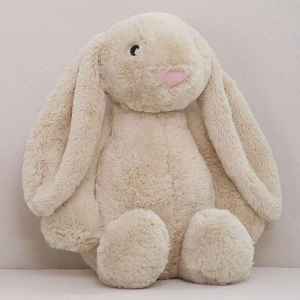Alkuperäinen Jellycat Iso Bonnie Pupu Nukke Söpö Pupunukke Lapsille Vauvan Rauhoittava Pehmolelu Lahja Valkoinen Pupujänis White Bunny Rabbit 51CM