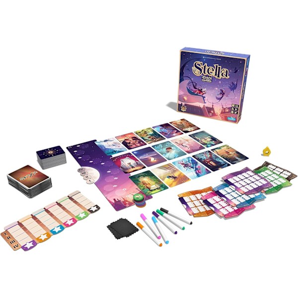 Libellud Stella - Dixit Universe Brädspel Ålder 8+ 3-6 Spelare 30 Minuters Spelstid C