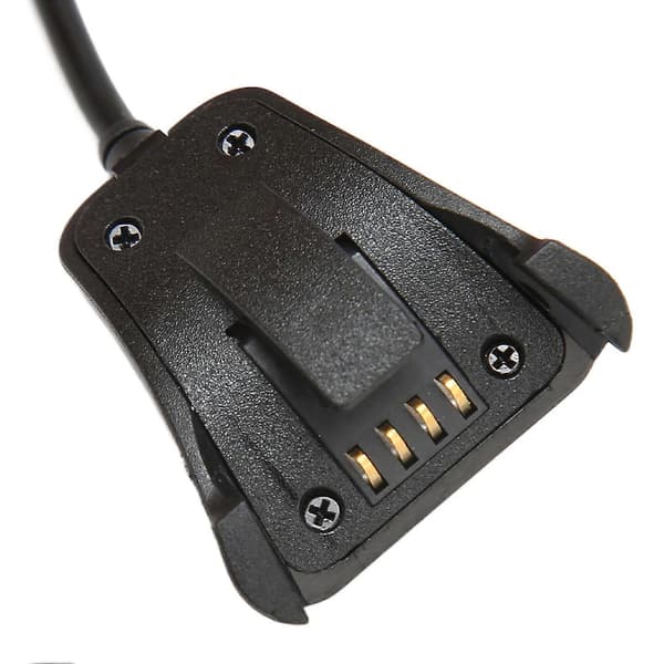 TomTom Ur Udskiftningsoplader TomTom Runner2 USB-ladekabel, Kompatibel med TomTom Adventurer 1m Sort