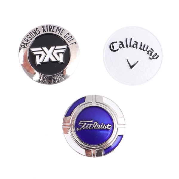 Golf Marker Magnet Golf Tilbehør Kasket Badge Marker Clip Tilbehør B one size B B one size