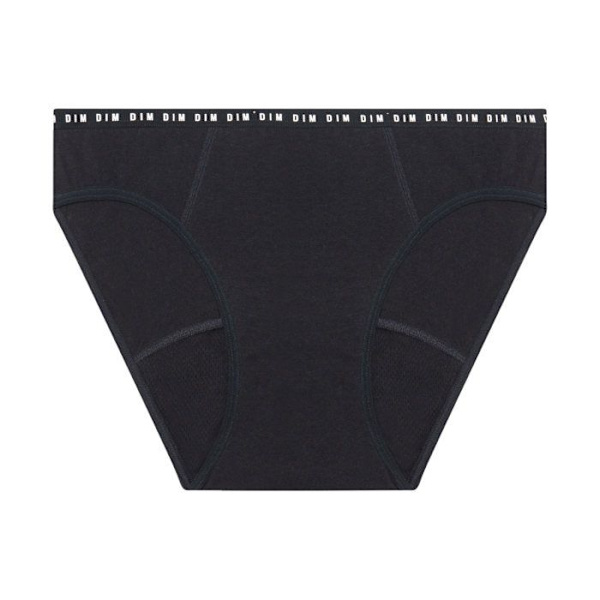 Menstruationsunderbukser Moderat Flow Beskyttelse Sort Sort Svart 36/38