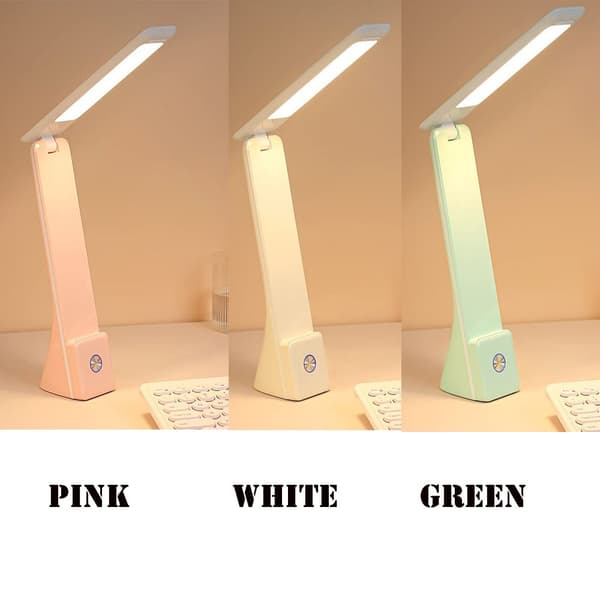 LED Skrivebordslampe Trådløs Lampe HVID white