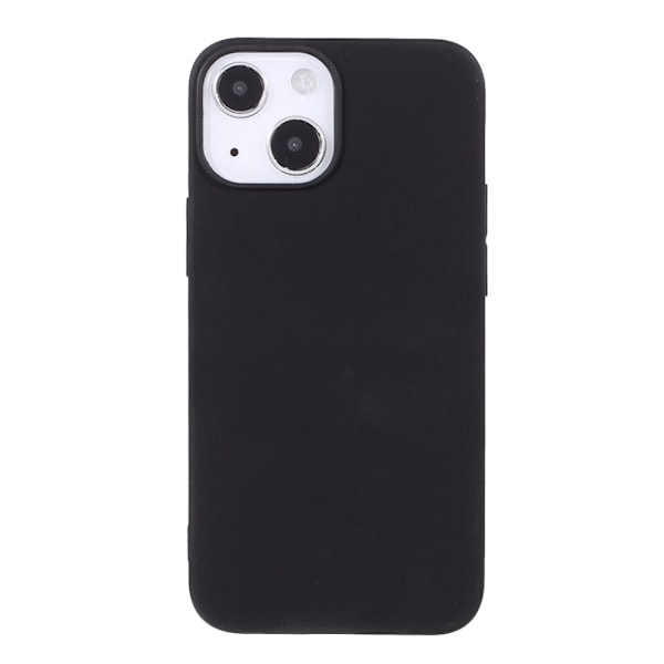 Kompatibel med iPhone 13 - Mat TPU Cover - Sort 20