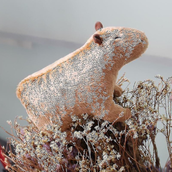 Simulert Capybara Plysjleketøy Søt Capybara Kosedyr Dukke Bursdagsgave Shytmv One Size