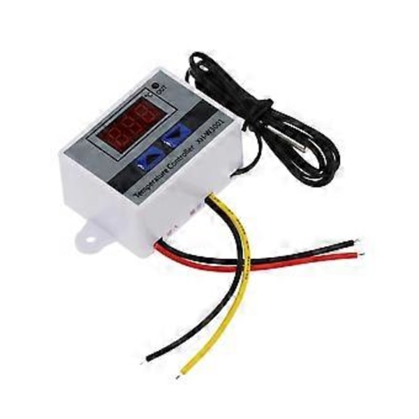 Digital Temperaturkontroller Display Termostat Kontrollbrytare och Termistorsensorer Temperaturprob (220V 1500W)
