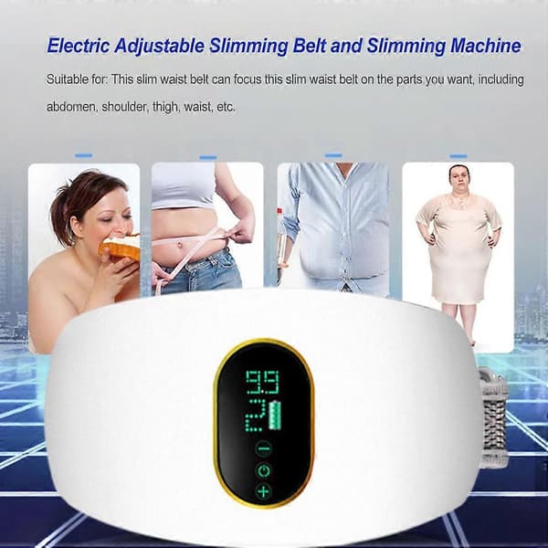 Justerbar Slankemaskine Tynd Fedt Massager Mavemassager Kvinder