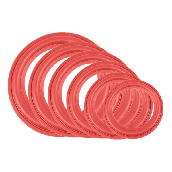 Tålig Röd Högtalarskum Kant Högtalare Gummi Kantringar 0.02 0.02 6.5 in 156mm